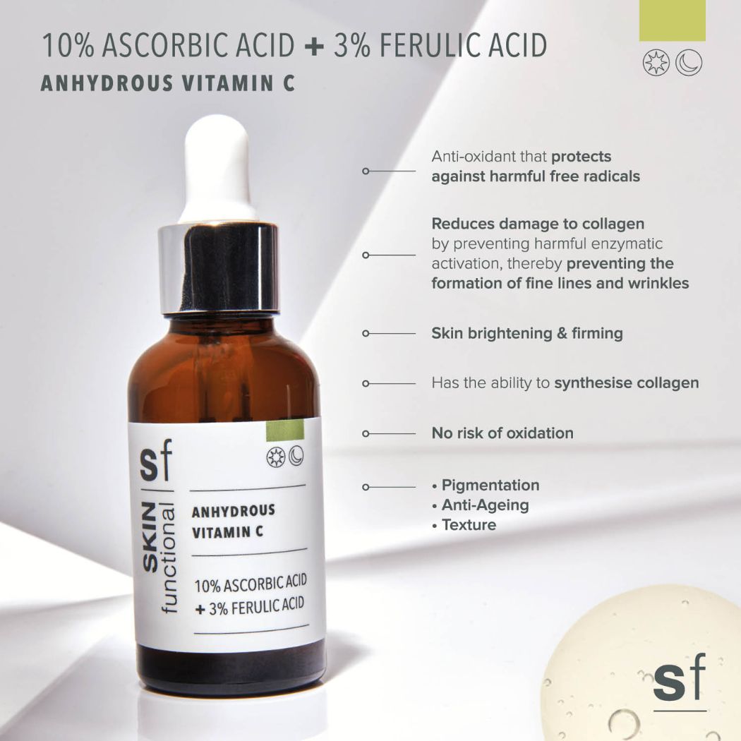 10% Ascorbic Acid + 3% Ferulic Acid Anti-Oxidant Complexion Firmer